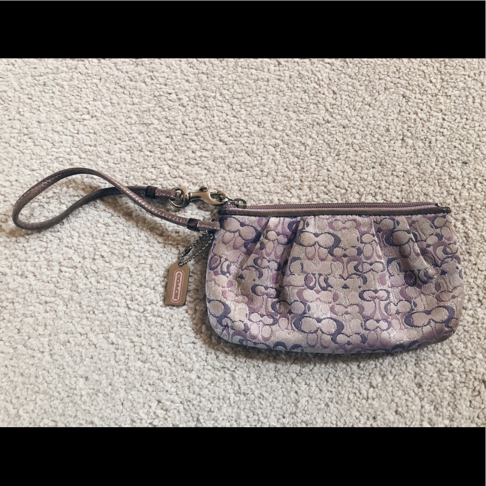 Coach wristlet